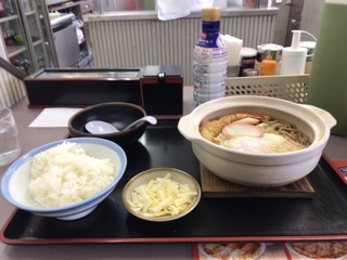 12月9日朝食 ファミリー食堂 山田うどん食堂 山田の特製五目鍋焼きそば ライトベイダー Lightvader のグルメ日記