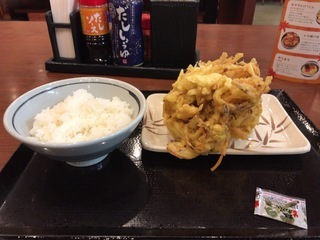 9月29日夕食 丸亀製麺 かき揚げ丼 ライトベイダー Lightvader のグルメ日記